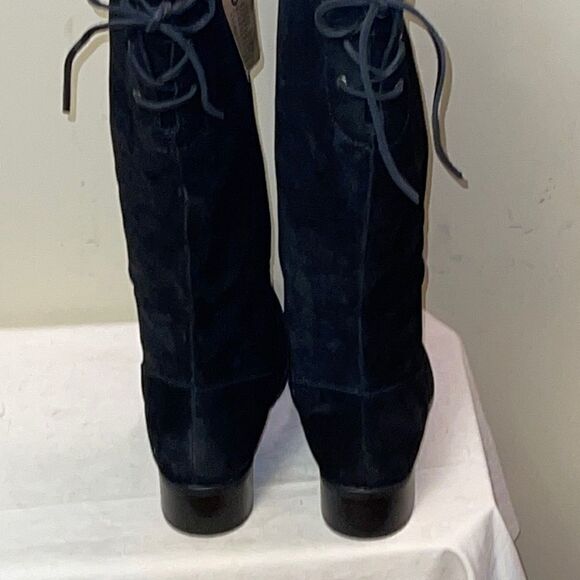 NWT Born black tall suede boots size US 6.5 wide shaft - Picture 8 of 14